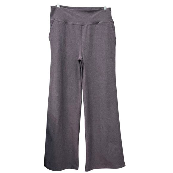 Beyond Yoga NWOT Spacedye Laid Back Wide Leg Pants Brown/Purple XL - Picture 3 of 9